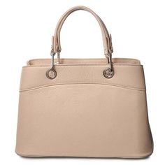 Сумка сэтчел Afina, натуральная кожа, нюд