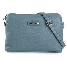 Сумка кросс-боди Afina, натуральная кожа, небо