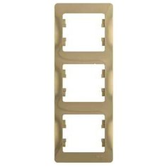 Рамка 3п Schneider ElectricGSL000407 GLOSSA, титан