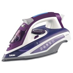 Утюг BBK ISE-2404 фиолетовый/белый