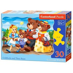 Пазл Castorland Златовласка и Три медведя (B-03716), 30 дет.
