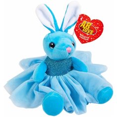 Мягкая игрушка ABtoys Кролик в платье 20 см