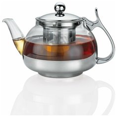 Чайник заварочный с ситечком, 700 мл, стекло от немецкого бренда KÜCHENPROFI Kuchenprofi