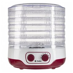 Сушилка DELTA DL-6890 белый с малиновым