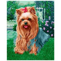 Картина по номерам "Милая собачка", 40x50 см ВанГогВоМне