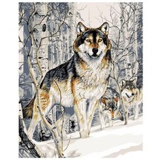 Картина по номерам Paintboy "Взгляд", 40x50 см