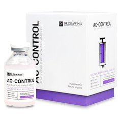 DR.DRAWING Skin Control Ampoule AC Очищающая сыворотка против акне, 35 мл
