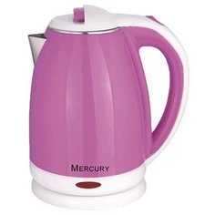 Чайник Mercury MC-6729, сиреневый/белый