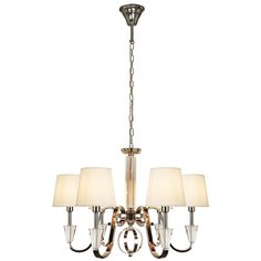 Подвесная люстра iLamp Alesti P2424-6 Nickel