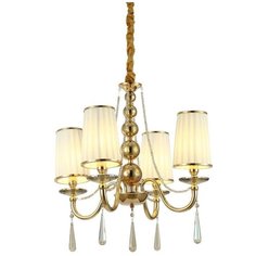 Подвесная люстра Lumina Deco Fabione LDP 1200-4 F.GD