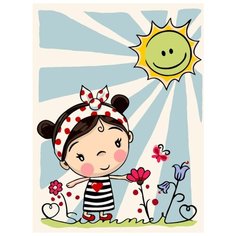 Картина по номерам "Летний денек", 30x40 см ФРЕЯ