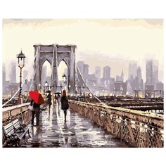 Картина по номерам Paintboy "Дождливый день", 40x50 см