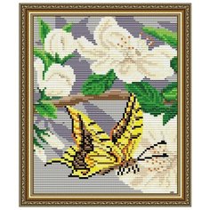 Алмазная вышивка Арт Соло "Яблоневый цвет. Триптих. Часть 2", 24,6x20 Art Solo