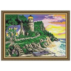 Алмазная вышивка Арт Соло "Маяк", 41x28,5 Art Solo
