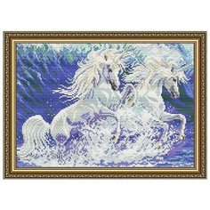 Алмазная вышивка Арт Соло "Единороги", 41x28,5 Art Solo