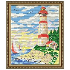 Алмазная вышивка Арт Соло "Маяк", 24,6x20 Art Solo