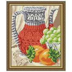 Алмазная вышивка Арт Соло "Хрустальный натюрморт. Диптих 1", 24,6x20 Art Solo