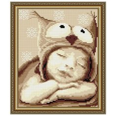 Алмазная вышивка Арт Соло "Совушка-сонюшка", 24,6x20 Art Solo