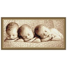Алмазная вышивка Арт Соло "Малыши", 60,5x24,5 Art Solo