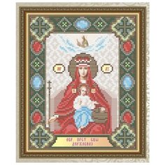 Алмазная вышивка Арт Соло "Державная Образ Пресвятой Богородицы", 24,6x20 Art Solo