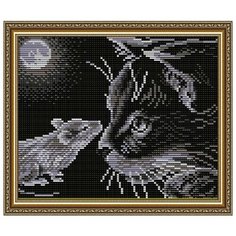 Алмазная вышивка Арт Соло "Кошки-мышки", 24,6x20 Art Solo