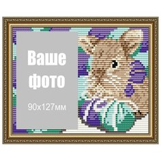 Алмазная вышивка паспарту Арт Соло "Кролик пасхальный", 18x14 Art Solo