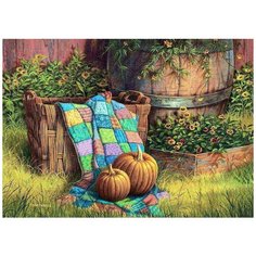 Алмазная мозаика "Тыква", 40x53 см Империя Бисера