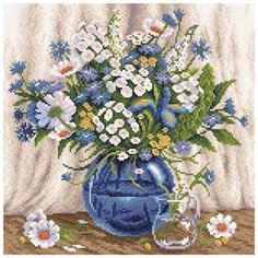 Алмазная мозаика "Полевое раздолье", 38x38 см Brilliart