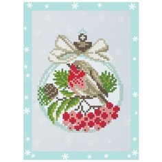 Алмазная мозаика "Малиновка", 19,5x14 см ФРЕЯ