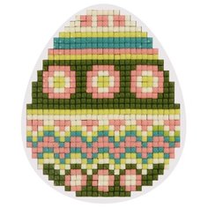 Алмазная мозаика магнит "Яйцо", 8,5x7 см ФРЕЯ