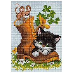 Алмазная мозаика "Летнее приключение" (на магнитной основе), 20x28,5 см Вышиваем Бисером