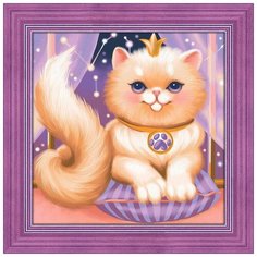 Алмазная мозаика "Персидская принцесса", 25x25 см