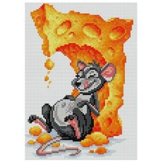 Алмазная мозаика "Жизнь хороша!" (на магнитной основе), 20x28 см Вышиваем Бисером