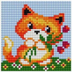 Алмазная мозаика "От души" (на магнитной основе), 10x10 см Вышиваем Бисером