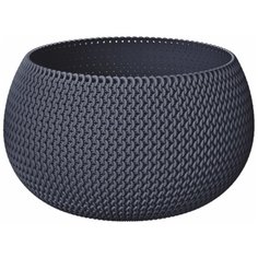 Горшок Prosperplast Напольный Splofy Bowl DKSP370 37 х 21.8 см черный