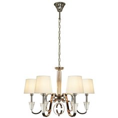 Подвесная люстра iLamp Alesti P2424-6 Nickel