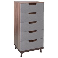 Комод с 5 ящиками Сканди Грей R Home