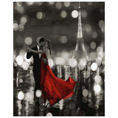 Картина по номерам "Танцующий Париж", 40x50 см ВанГогВоМне