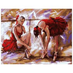 Картина по номерам "Жизнь балерины", 40x50 см ВанГогВоМне