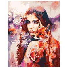 Картина по номерам "Кицуне", 40x50 см ВанГогВоМне