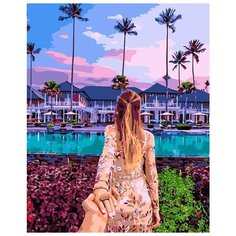 Картина по номерам "Следуй за мной. Гавайи", 40x50 см ВанГогВоМне