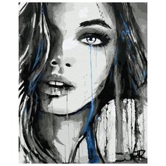 Картина по номерам "Арт-девушка", 40x50 см ВанГогВоМне