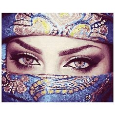 Картина по номерам "Взгляд восточной красавицы", 40x50 см ВанГогВоМне