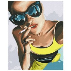 Картина по номерам "Зависимость", 40x50 см ВанГогВоМне