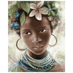 Картина по номерам "Африканские украшения", 40x50 см ВанГогВоМне