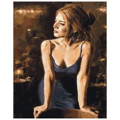 Картина по номерам "Девушка Фабиана", 40x50 см ВанГогВоМне