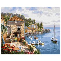 Картина по номерам "Штиль рассвета", 40x50 см ВанГогВоМне