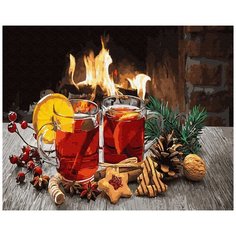 Картина по номерам «Новогодний глинтвейн», 40x50 см, ВанГогВоМне