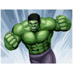 Картина по номерам «Зеленый гигант», 30x40 см, Фрея