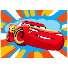 Картина по номерам «Молния Маккуин», 30x40 см, Фрея